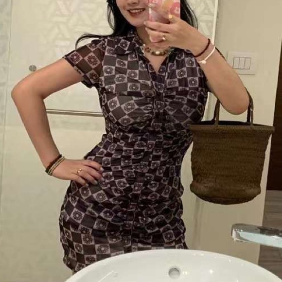 Urban outfitters| 90s style stretch dress(size: S/M) - Picture 2 of 5